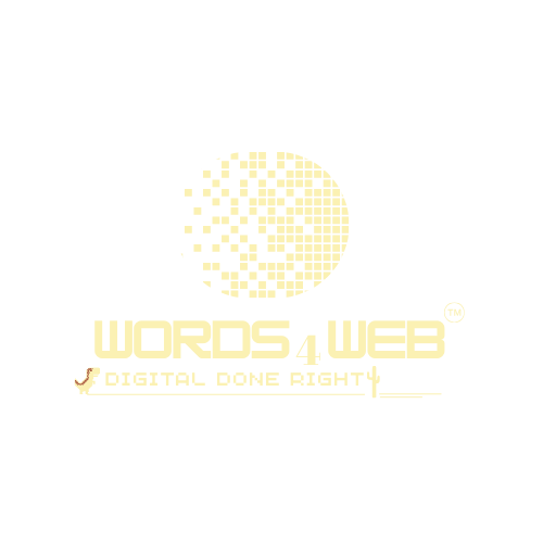 Words4Web Digital and Creative marketing agency logo