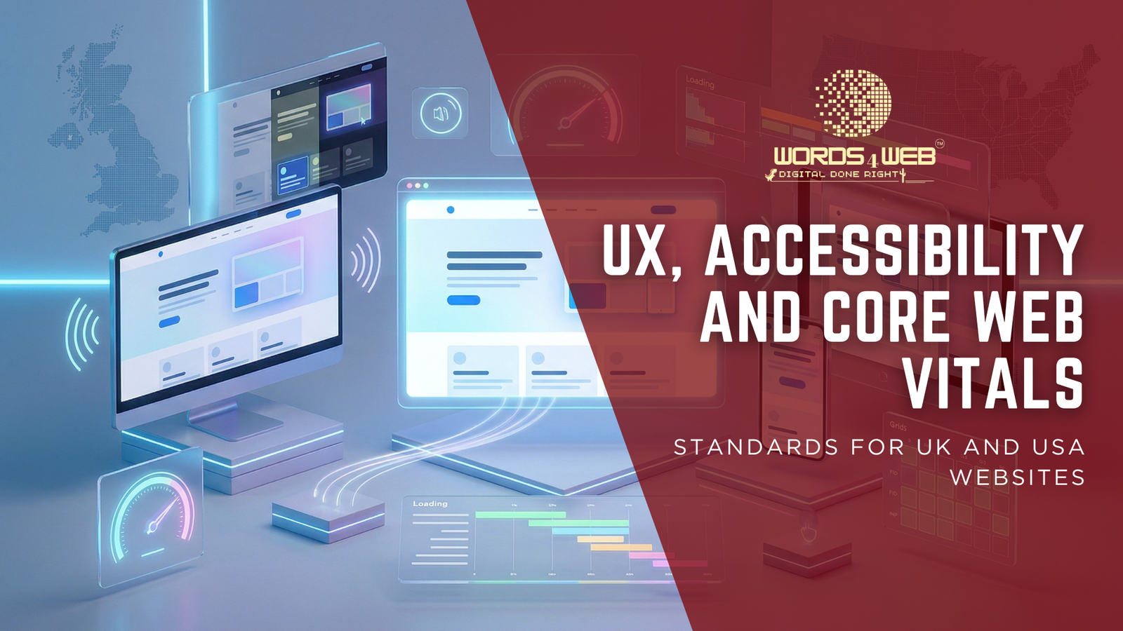 UX, Accessibility and Core Web Vitals Standards for UK and USA Websites